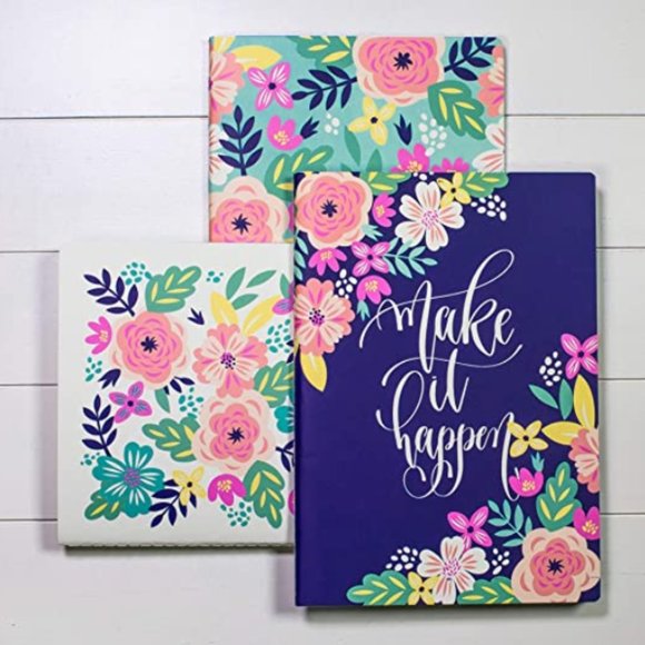 ⭐️ $10 - STEEL MILL & CO LINED NOTEBOOK JOURNAL SET - SET OF 3 JOURNALS - Picture 2 of 7